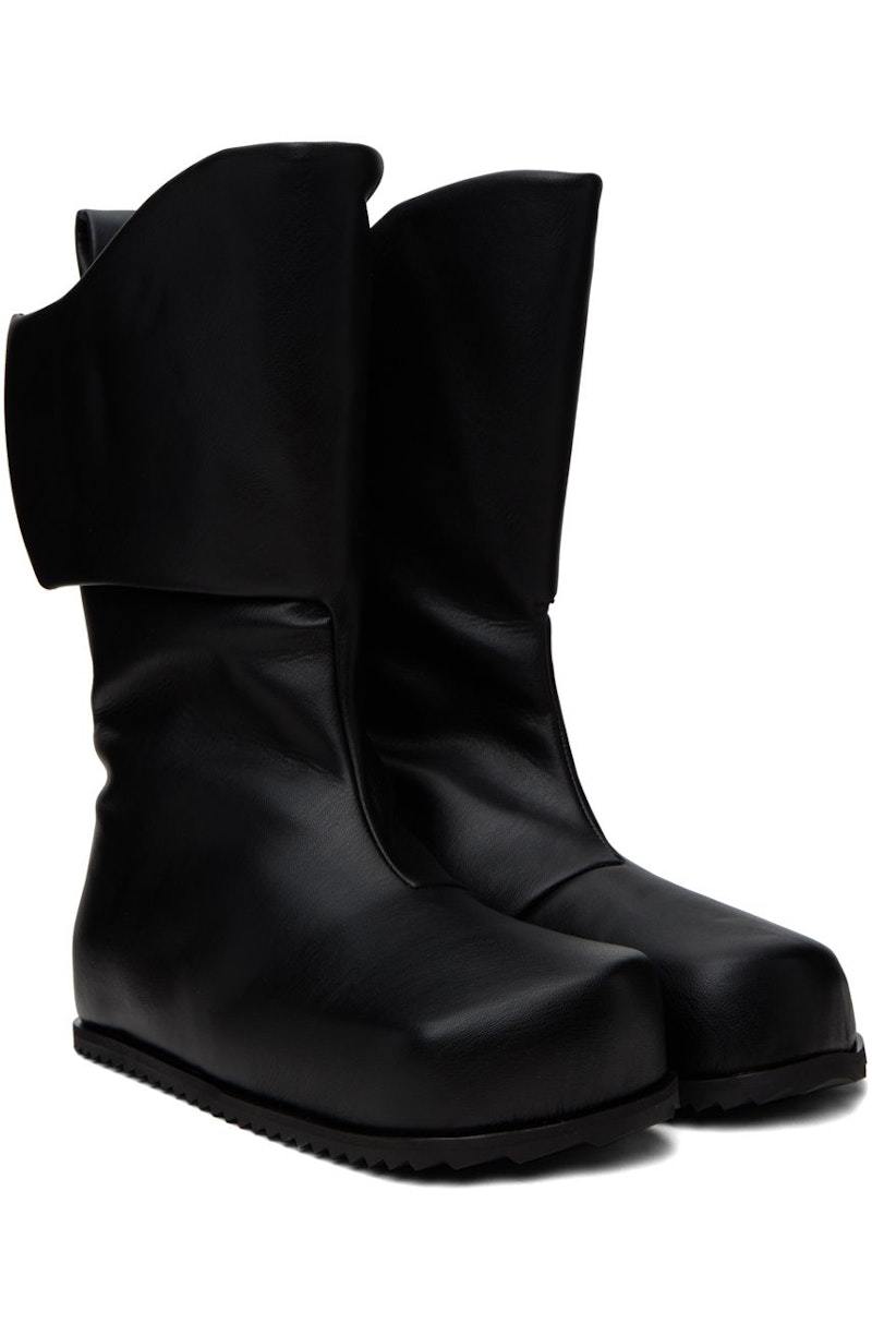 Yume Yume ブラックトラックブーツ YUME YUME Black Truck Boots | Garmentory