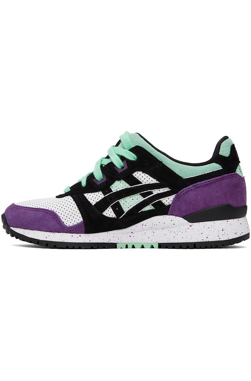 Asics Black Purple Gel-Lyte III OG Sneakers Garmentory