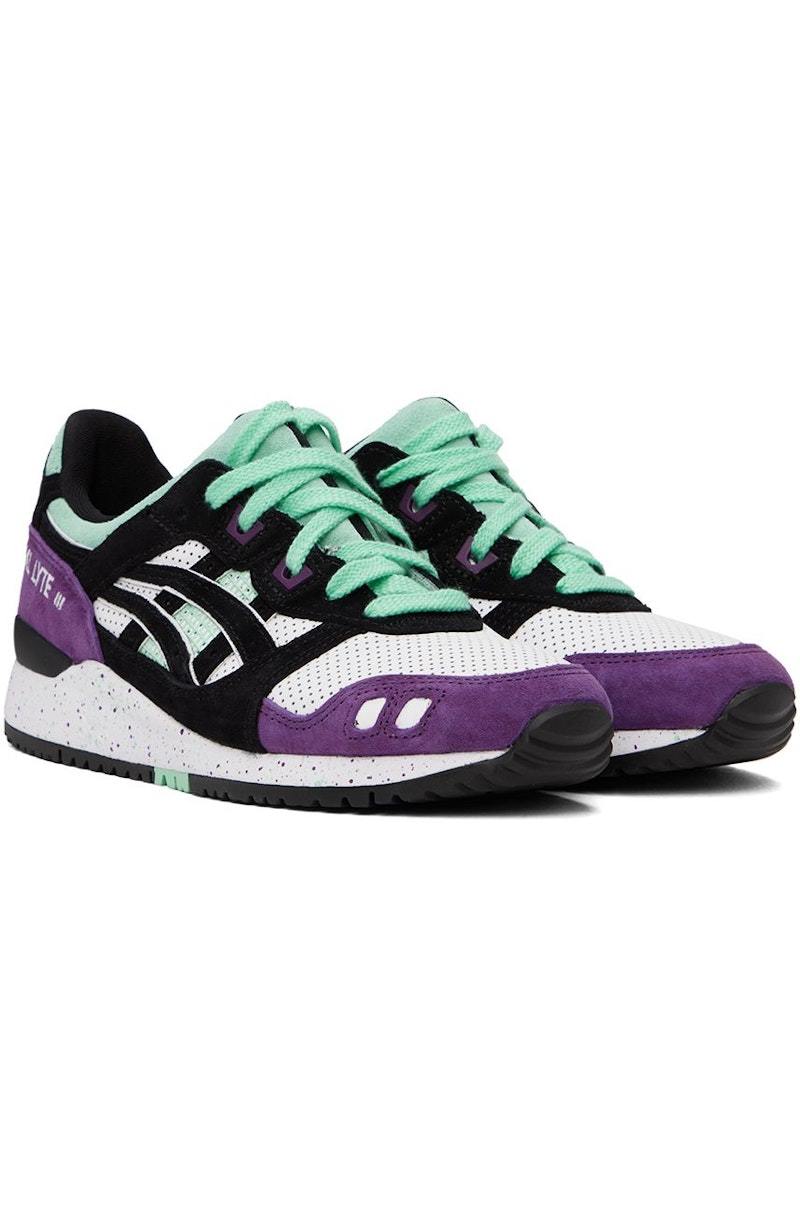 Asics Black Purple Gel-Lyte III OG Sneakers Garmentory - Main Image