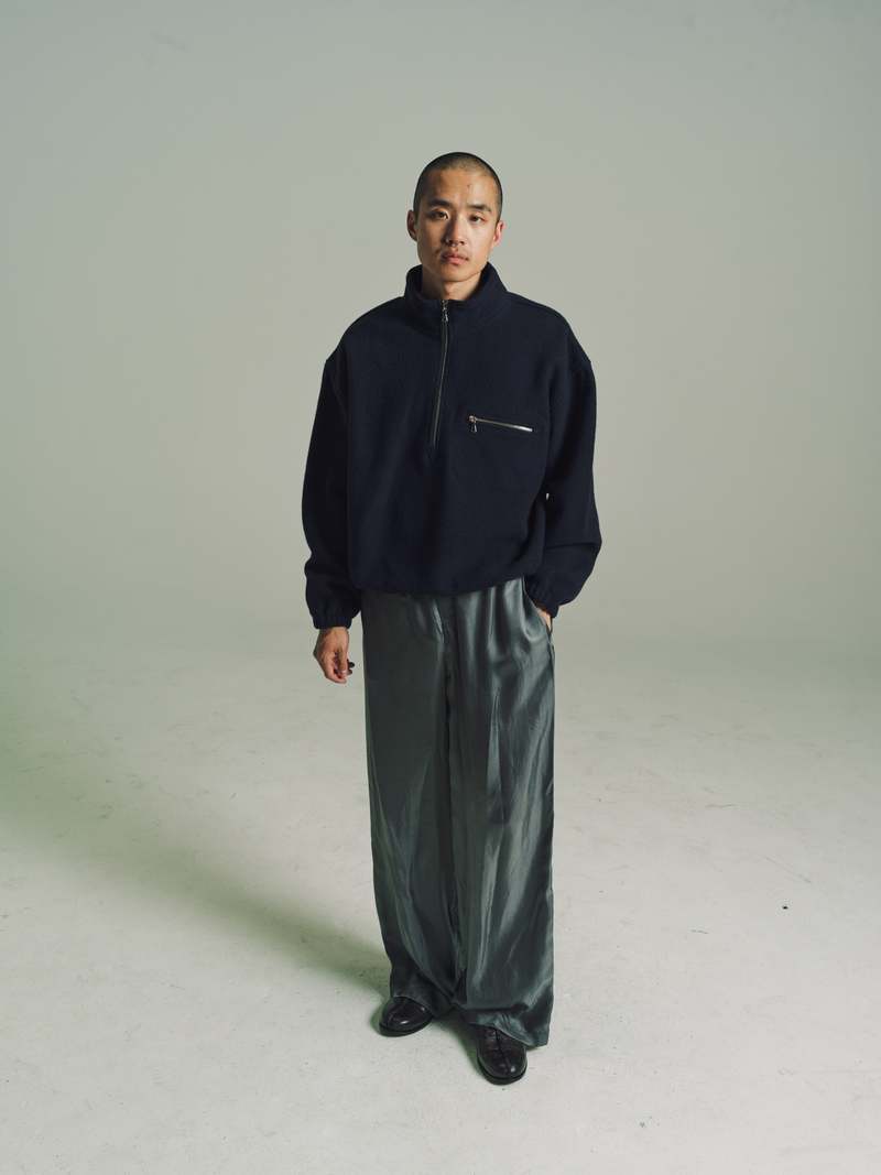 【RIER】Natural fleece navy RIER | Natural fleece navy | Made in Austria | Rier