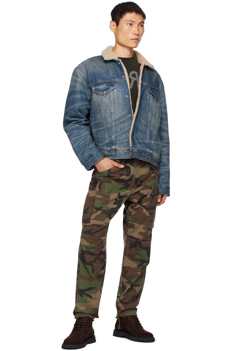 RRL Brown Regiment Cargo Pants - Woodland Camo | Garmentory