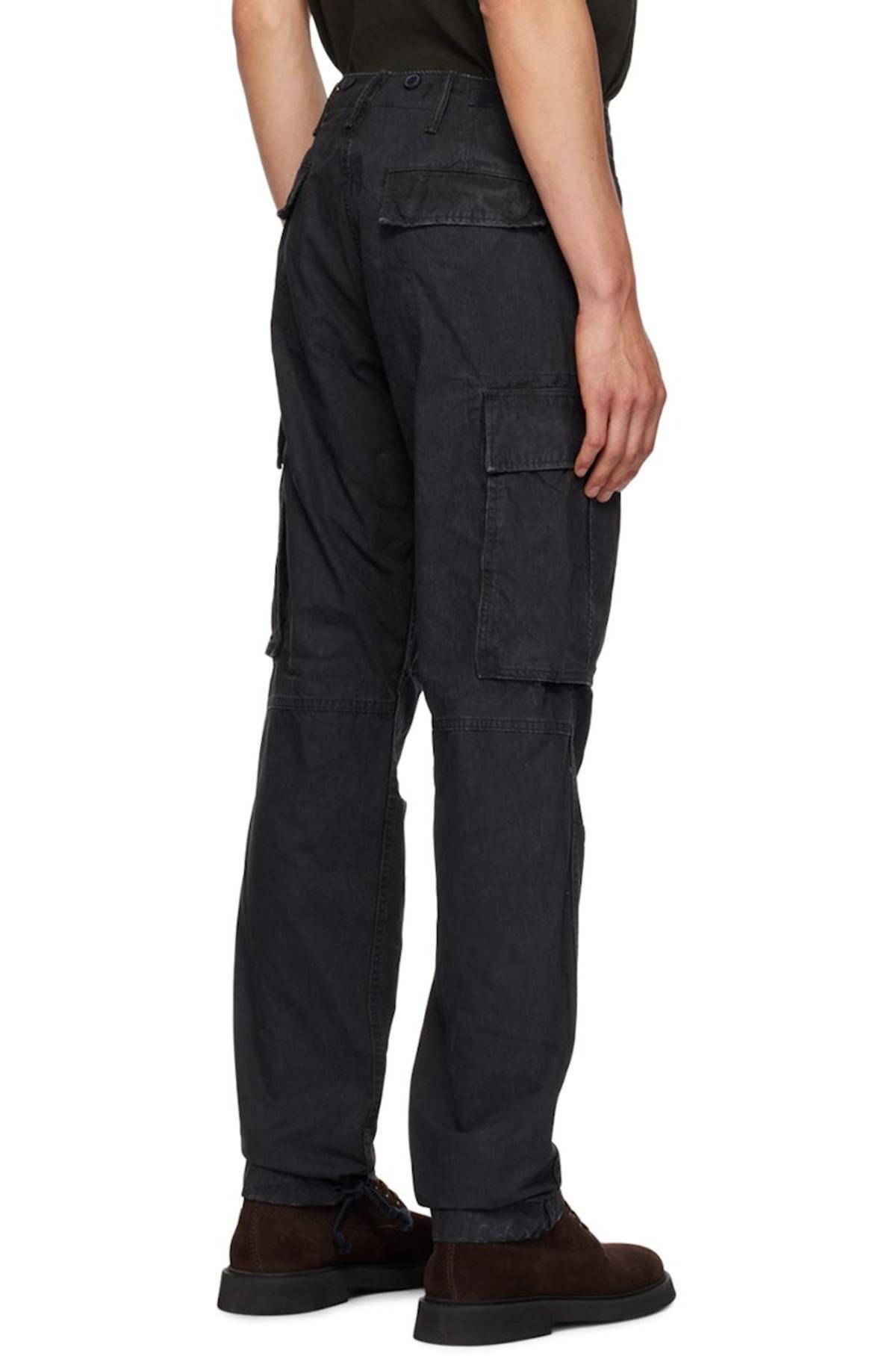 RRL Surplus Cargo Pants - Black | Garmentory
