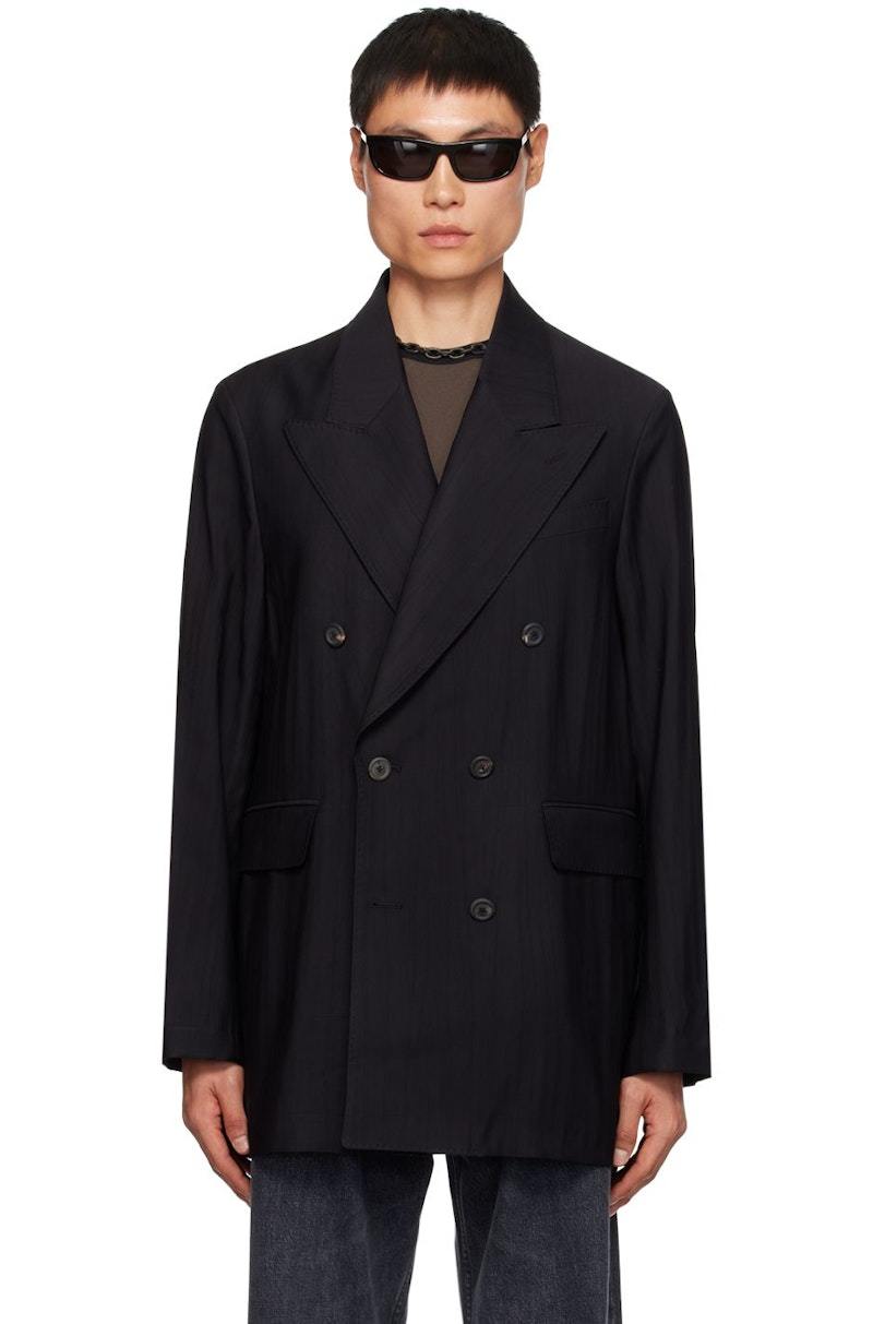 Our Legacy Sharp DB Blazer - Black | Garmentory