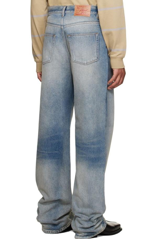 Y/Project Cutout Jeans - Blue | Garmentory