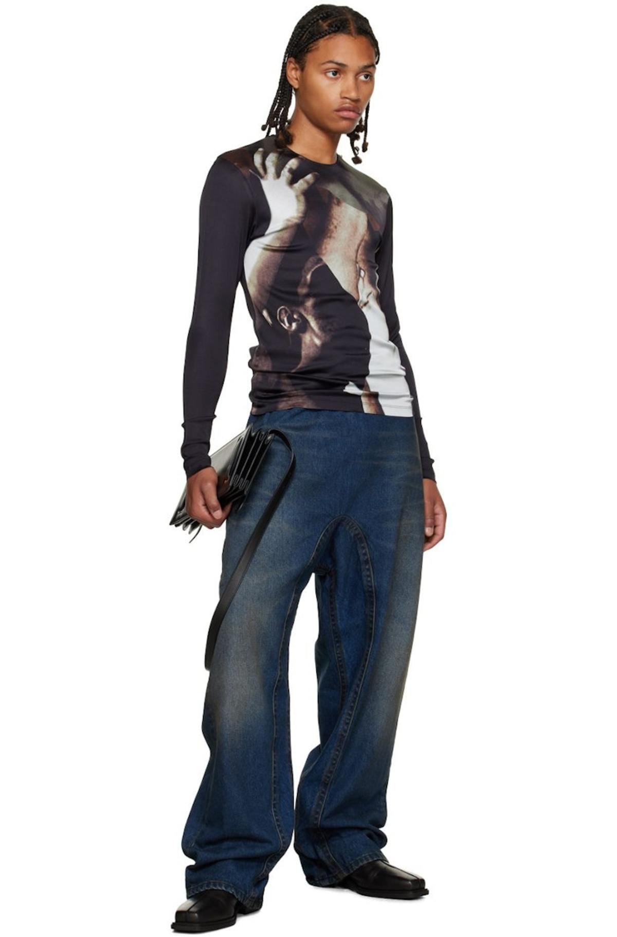 Y/Project Souffle Jeans - Blue | Garmentory