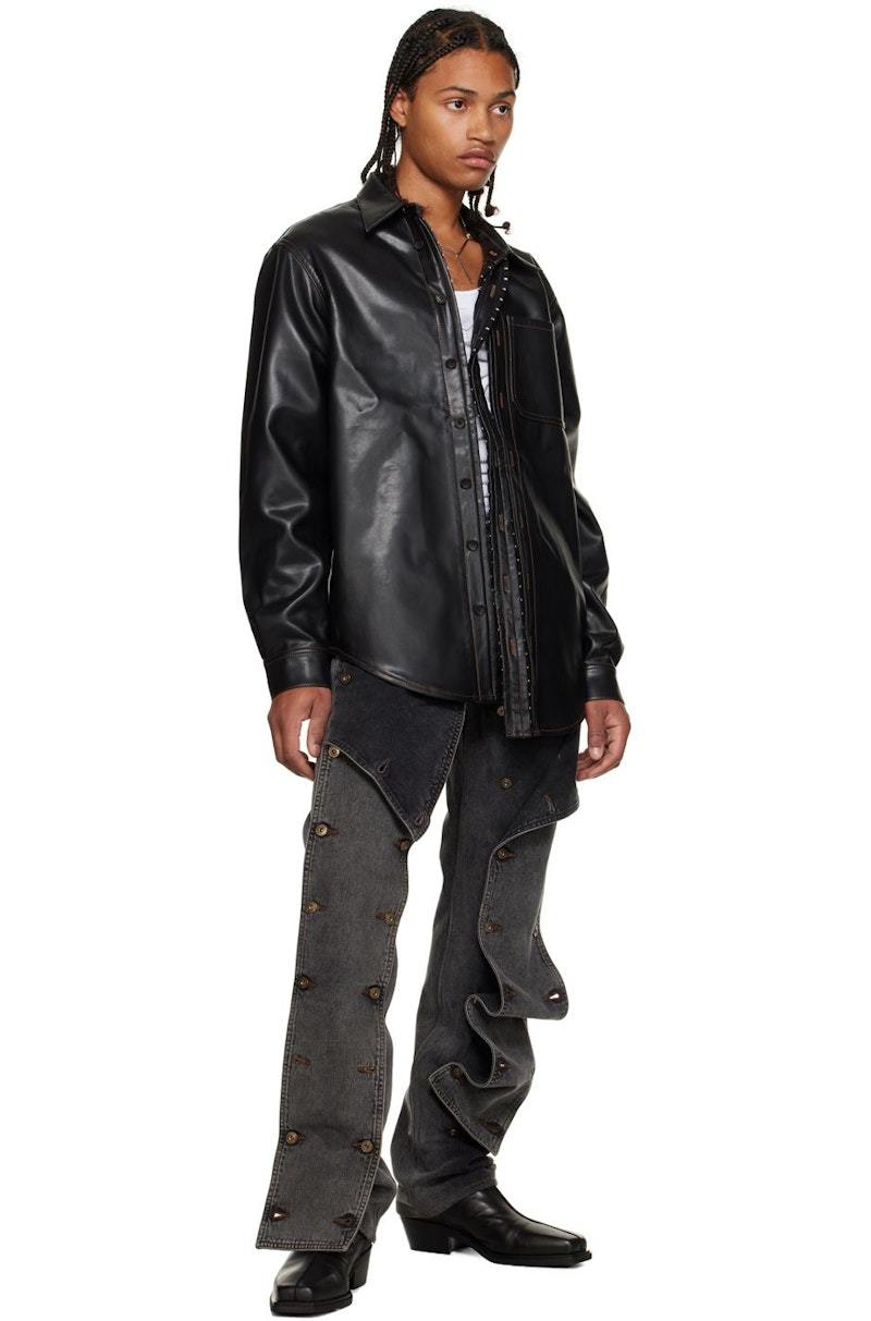 Y/Project Snap Off Jeans - Black | Garmentory