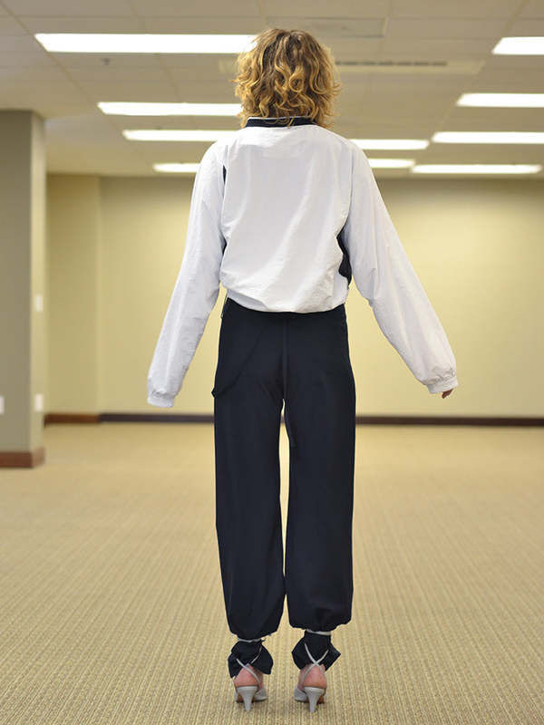 Martine Rose Sports Pullover - White/Navy | Garmentory