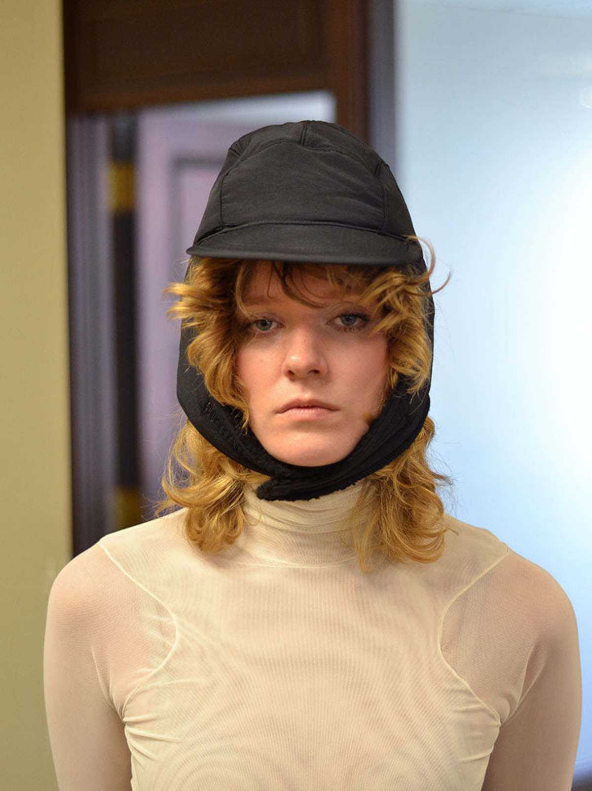 Martine Rose ウィンター キャップ Martine Rose Winter Cap - Black | Garmentory