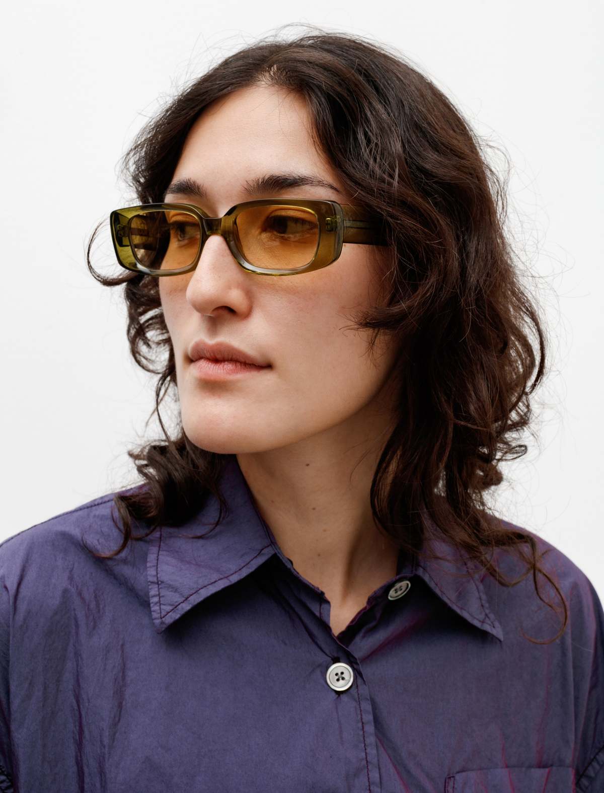 小物 OUR LEGACY SAMHAIN sunglasses Our Legacy Samhain Transparent - Green | Garmentory