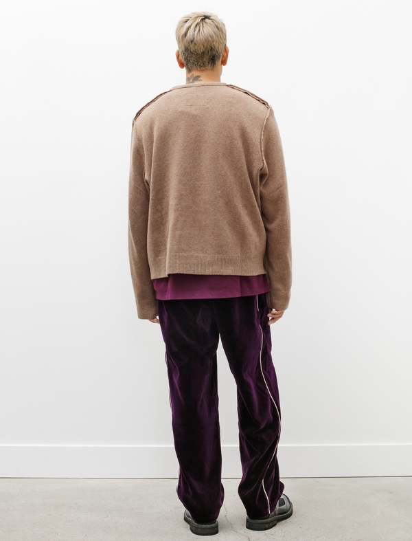 Camiel Fortgens Sweat Pants - Piping Velvet Purple | Garmentory