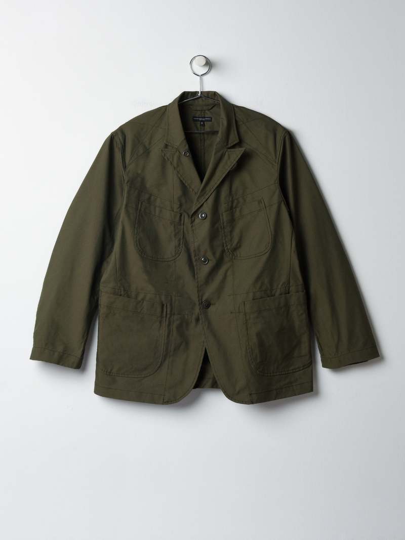 Engineered Garments Bedford Jacket - Olive CP Weather Poplin
