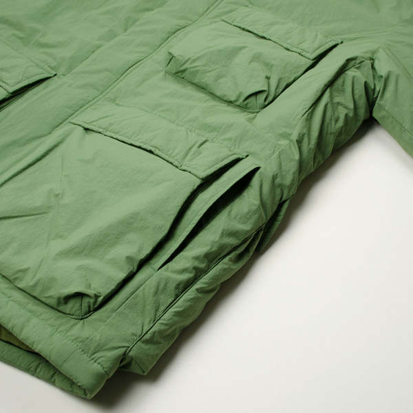 Universal Works Recycled Nylon Padded Stayout Jacket - Green