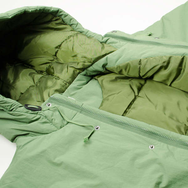 Universal Works Recycled Nylon Padded Stayout Jacket - Green