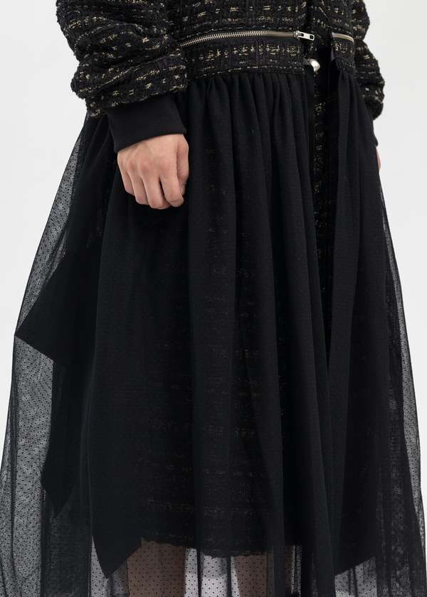 ジャケット・アウター KIDILL BIJOU LILY-YARN TWEED JACKET 44 Kidill Bijou Lily-yarn Tweed Jacket - Black Multi | Garmentory