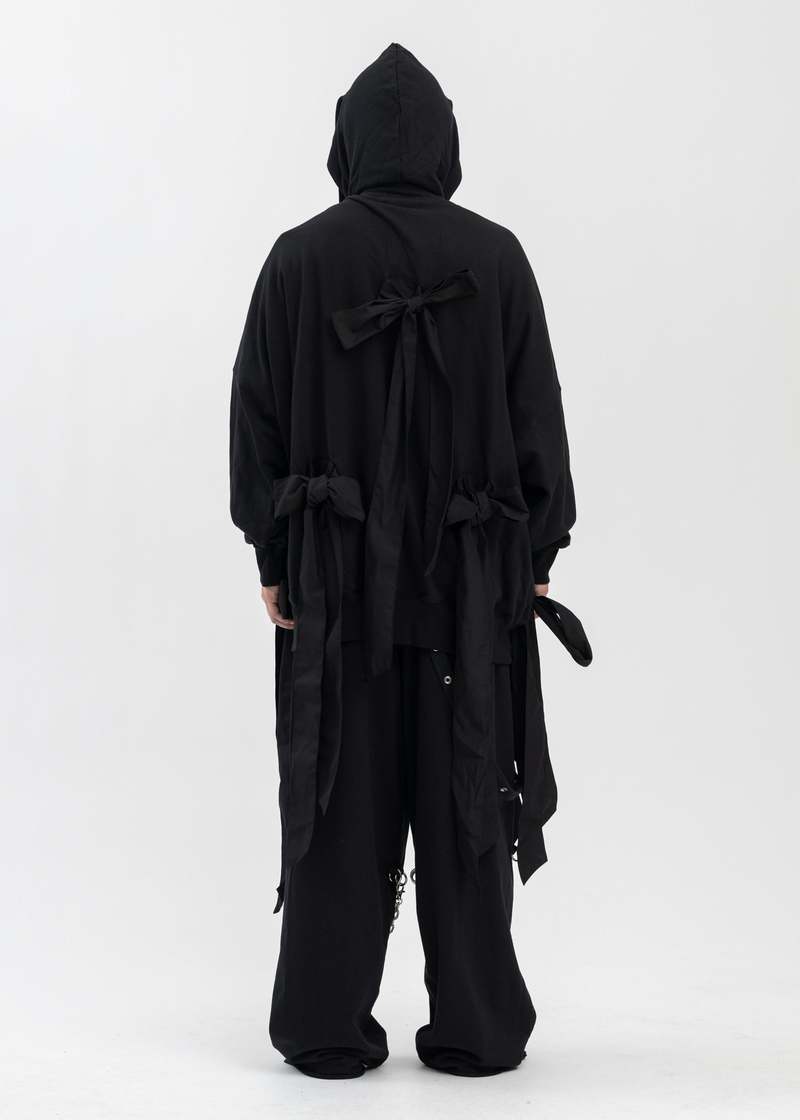 KIDILL / BUNNY RIBBON ZIP PARKA ブラック kidill Limited Zip Parka KIDILL black完売品 Kidill Bunny Ribbon
