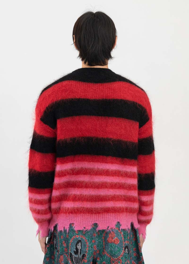 Kidill Mohair Border Knit | Garmentory