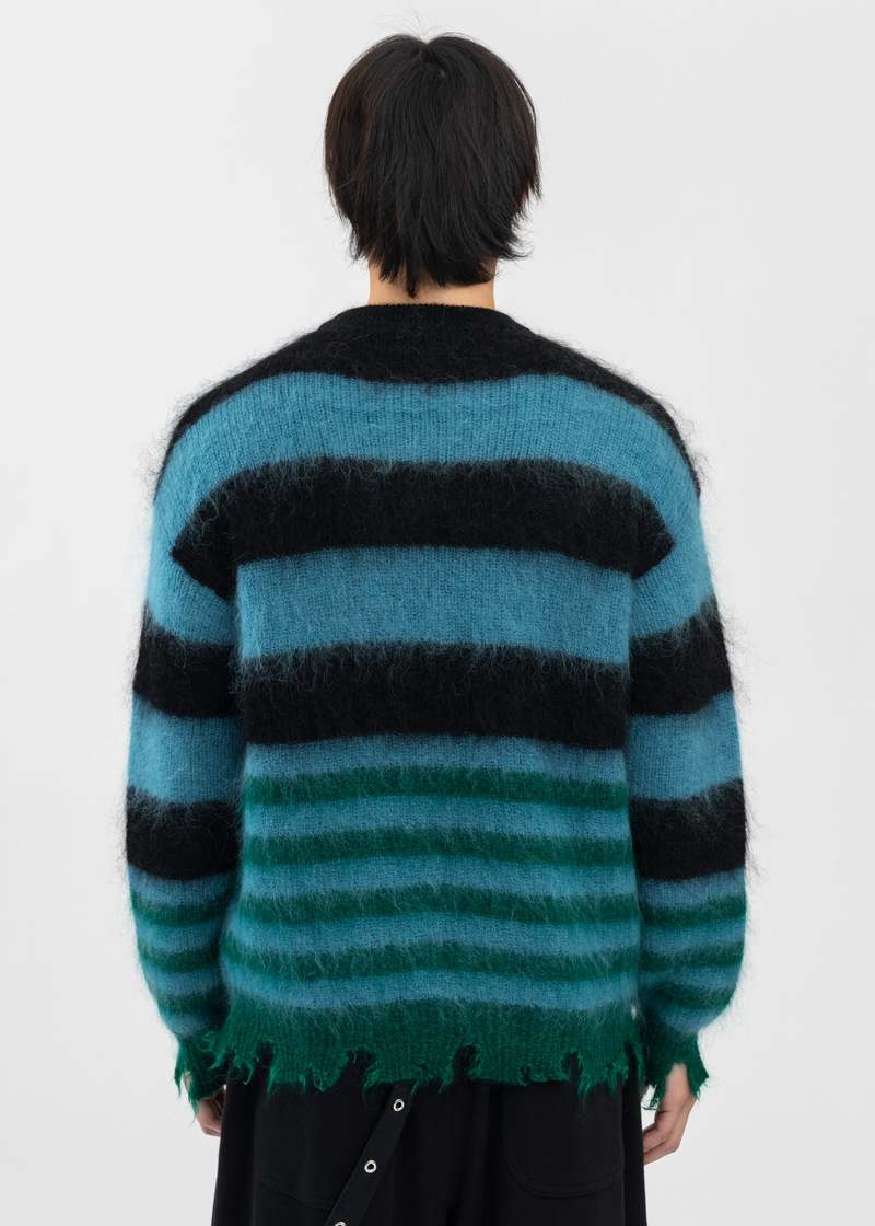 Kidill Mohair Border Knit | Garmentory
