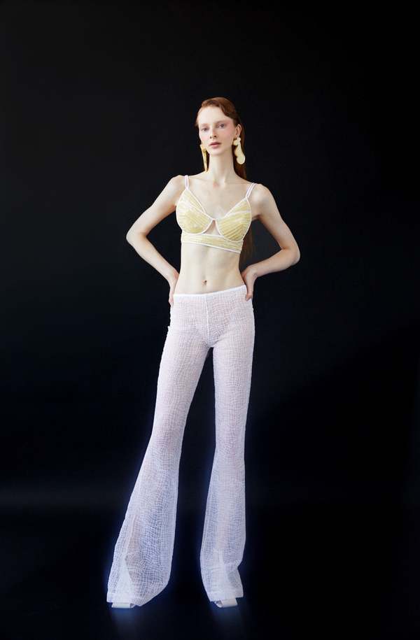 Luisa et La Luna Neptune Pants - Blanc Luisa et La Luna Neptune Pants - Blanc