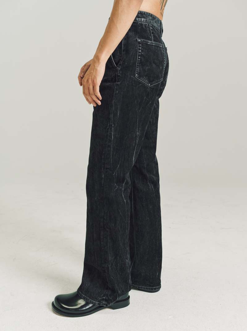 LOEWE Charcoal Flock Jeans - Charcoal | Garmentory