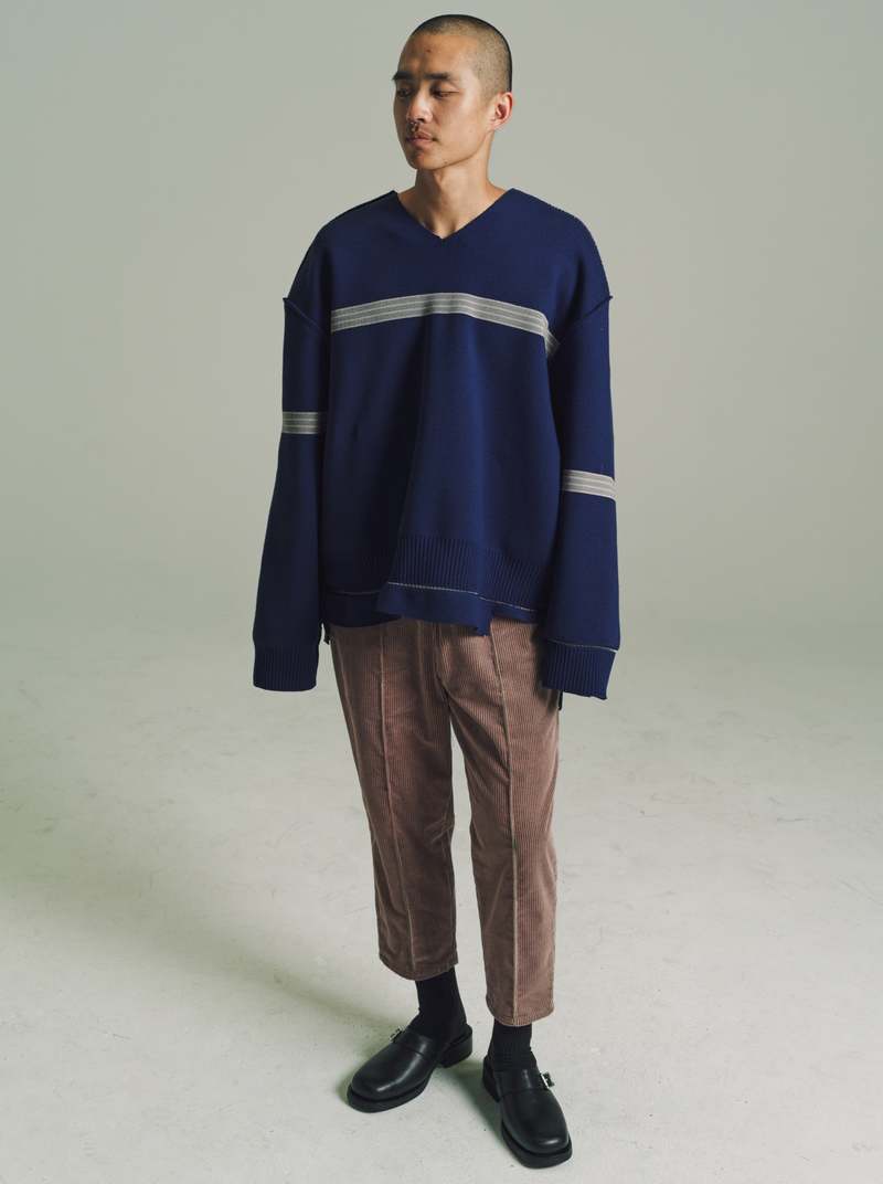 トップス camiel fortgens 20aw oversized sweater camiel fortgens 20aw oversized sweater