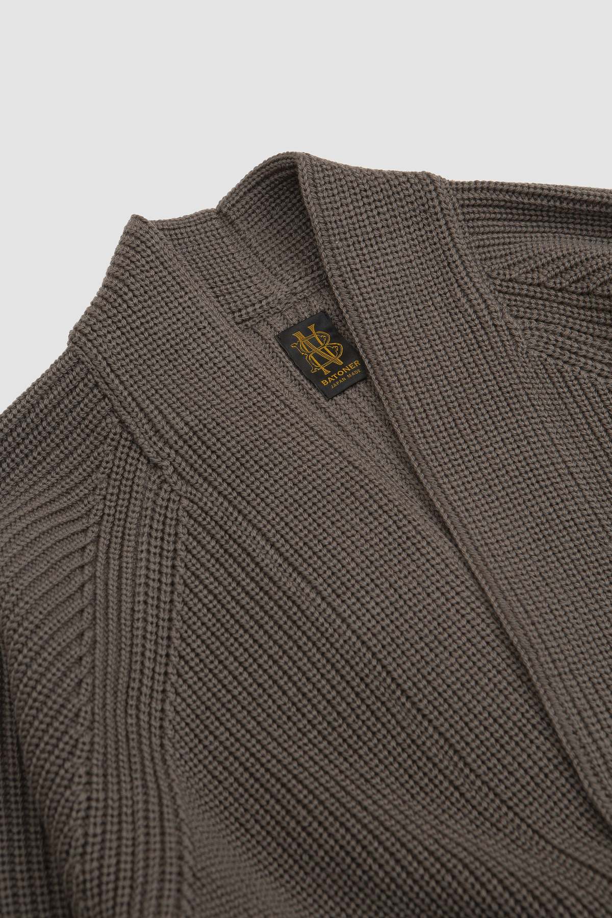 Batoner One Button Cardigan - Walnut | Garmentory