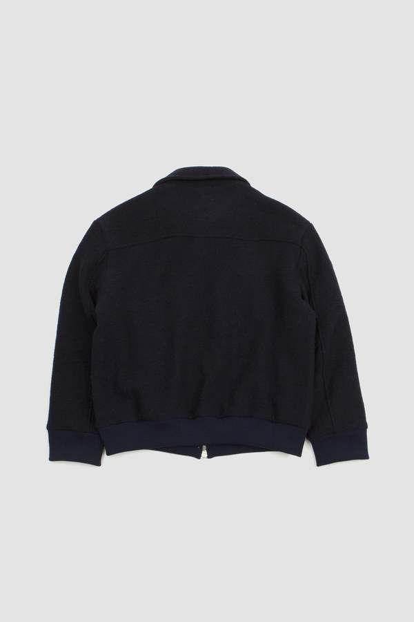 De Bonne Facture Zipped Mechanician Blouson - Navy | Garmentory