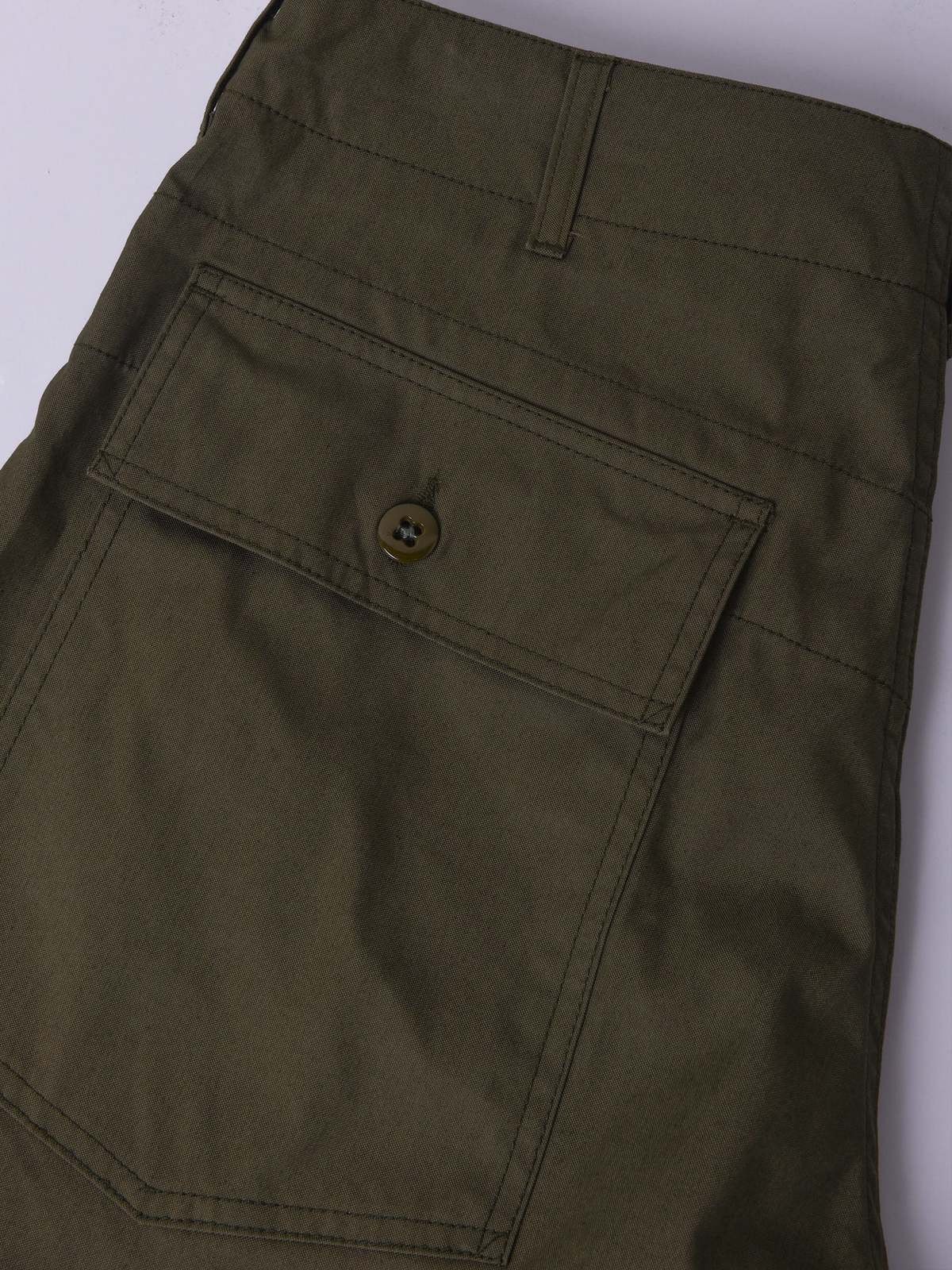 Engineered Garments CP Weather Poplin Fatigue Pant - Olive