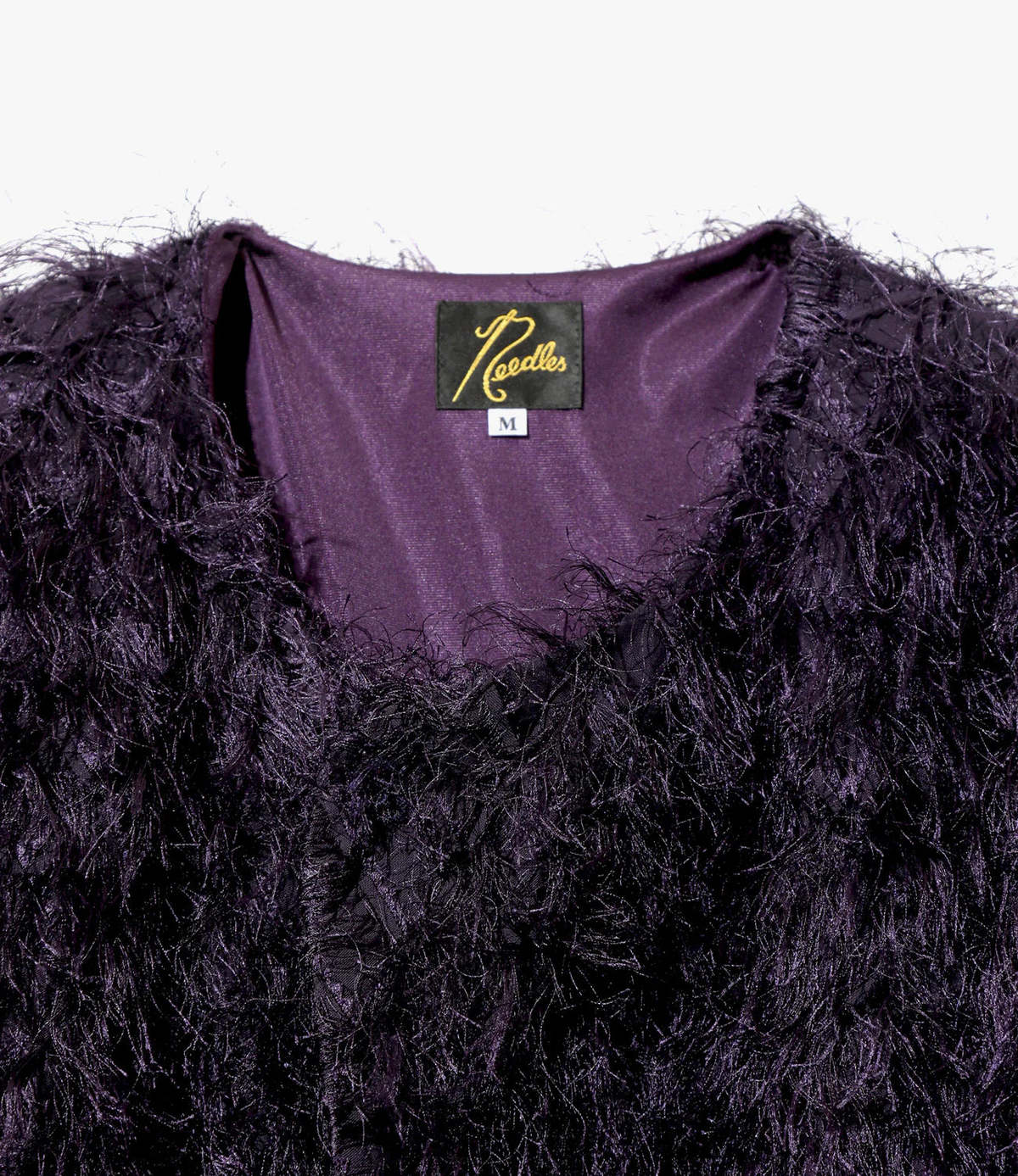 NEEDLES|JACKETS (Snap Cardigan Jacket - PE/R Argyle Fri Needles Argyle Fringe Jacquard Snap Cardigan Jacket - Purple