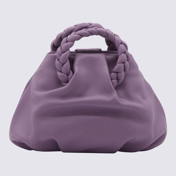 HEREU DARK LAVENDER LEATHER BOMBON CROSSBODY BAG | Garmentory