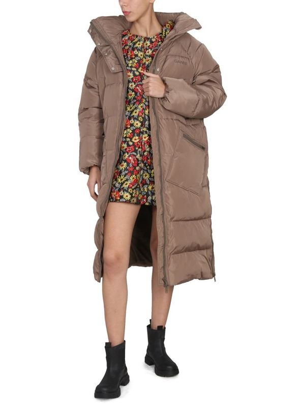 GANNI OVERSIZE TECHNICAL DOWN JACKET Garmentory