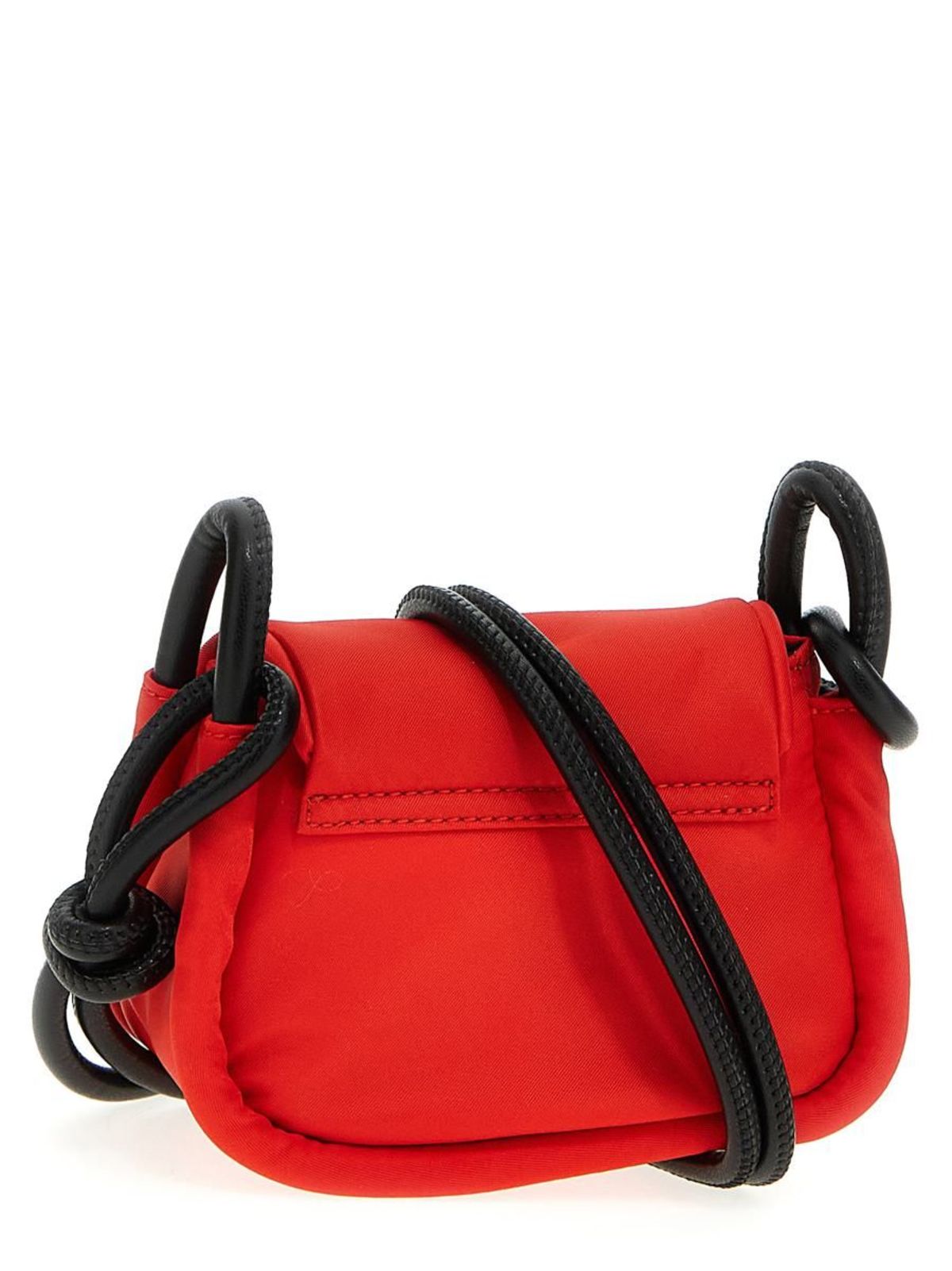 GANNI Knot mini flap over crossbody bag | Garmentory