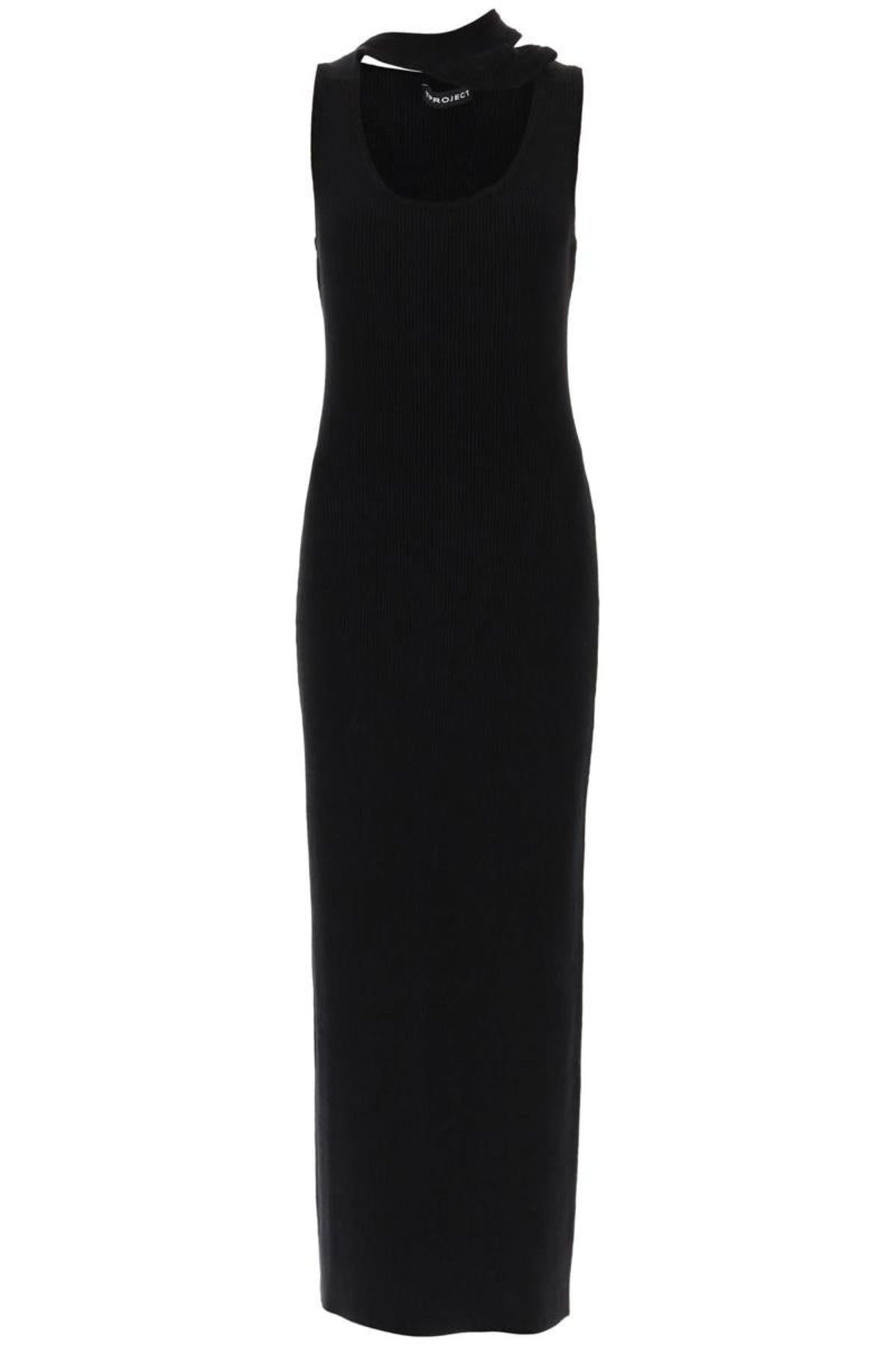 y/project knit dresses Y/Project Fine-Knit Dress In Grey - 56% Off