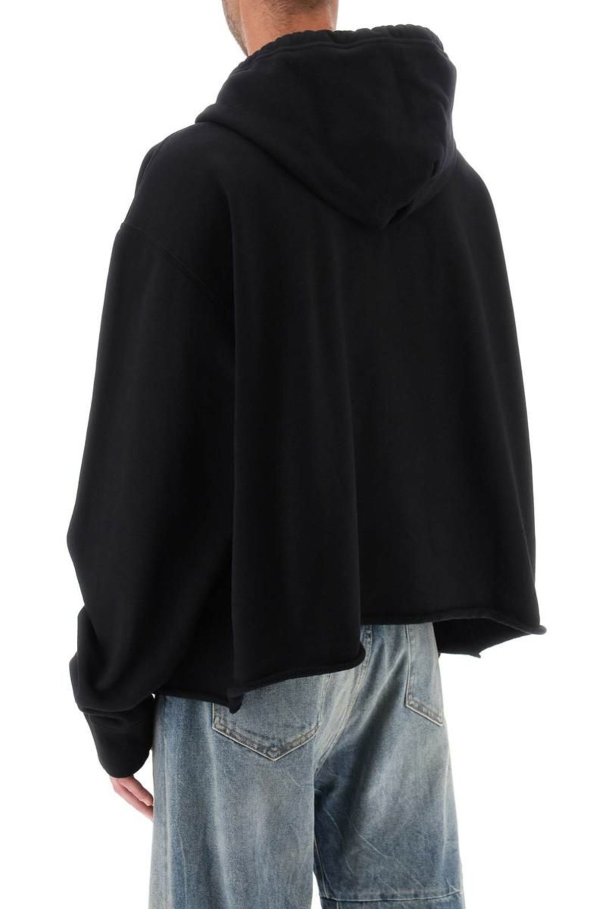 まめ◡̈︎* MAISON MARGIELA Numbers Logo Hoodie Black - Wrong Weather