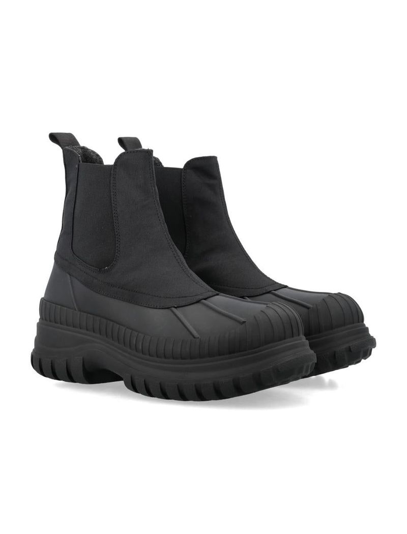 ショートブーツ・ブーティ Ganni FW24 OUTDOOR CHEALSEA BOOT (S22734920 099) GANNI Outdoor chelsea boots | Garmentory