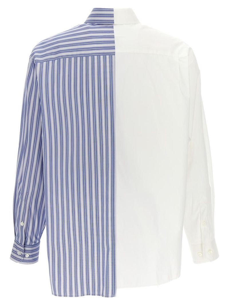 MM6 MAISON MARGIELA Logo patchwork shirt | Garmentory
