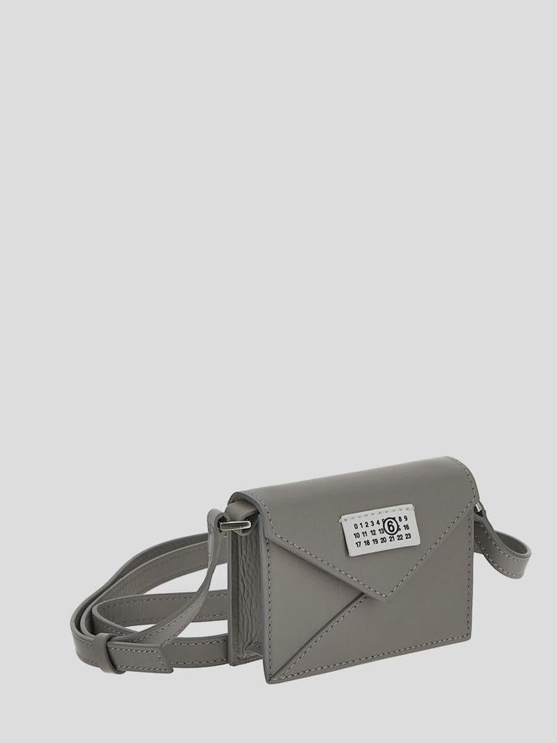 【MM6】Mini Shoulder Bag MM6 Maison Margiela Mini Numeric Shoulder Bag | Black | FARFETCH