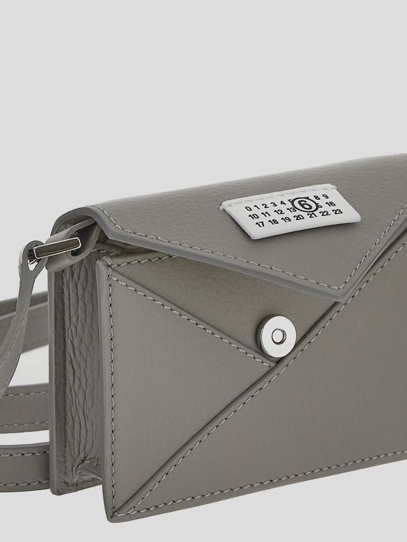 【MM6】Mini Shoulder Bag MM6 Maison Margiela Mini Numeric Shoulder Bag | Black | FARFETCH