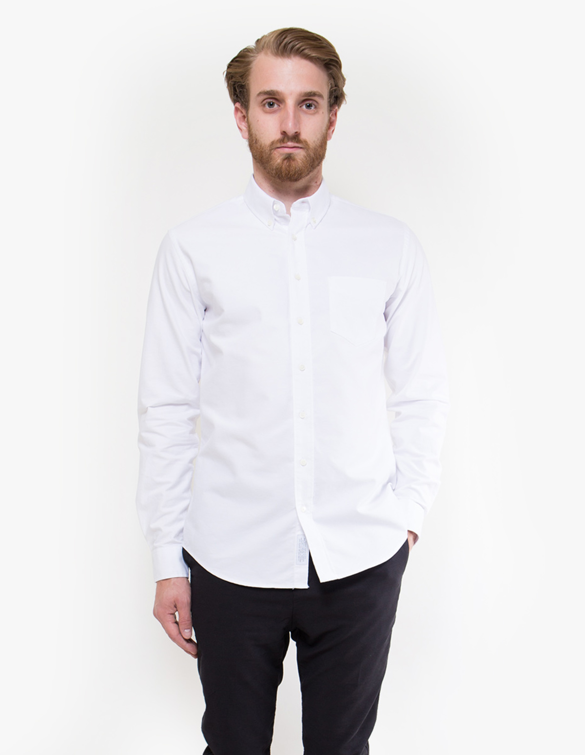 Schnayderman's Oxford Shirt - White - Image 1 of 4