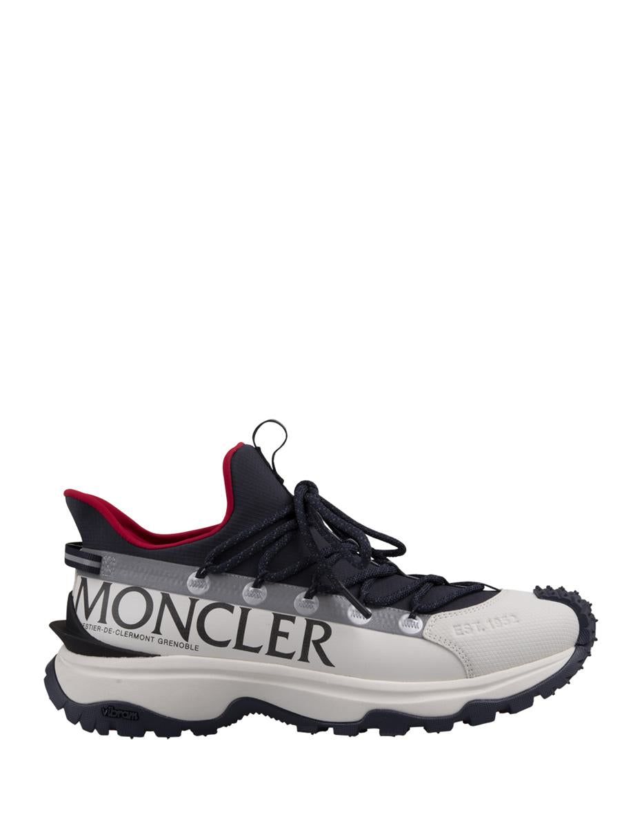 MONCLER White, And Grey Trailgrip Lite 2 Sneakers | Garmentory