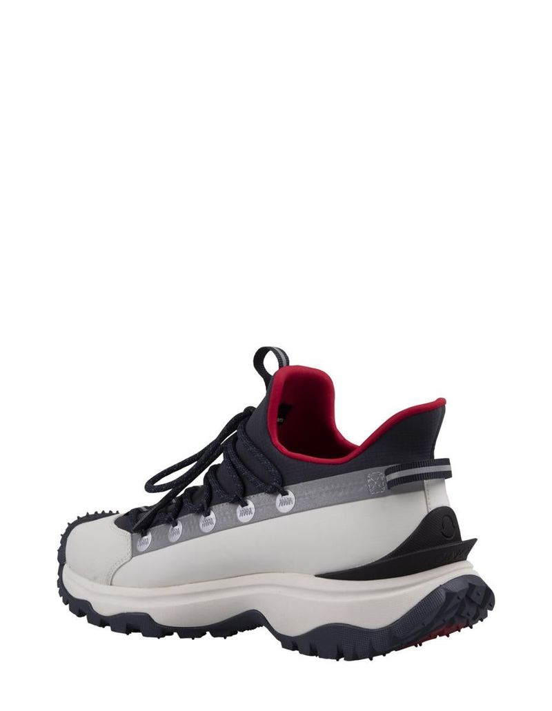 MONCLER White, And Grey Trailgrip Lite 2 Sneakers | Garmentory