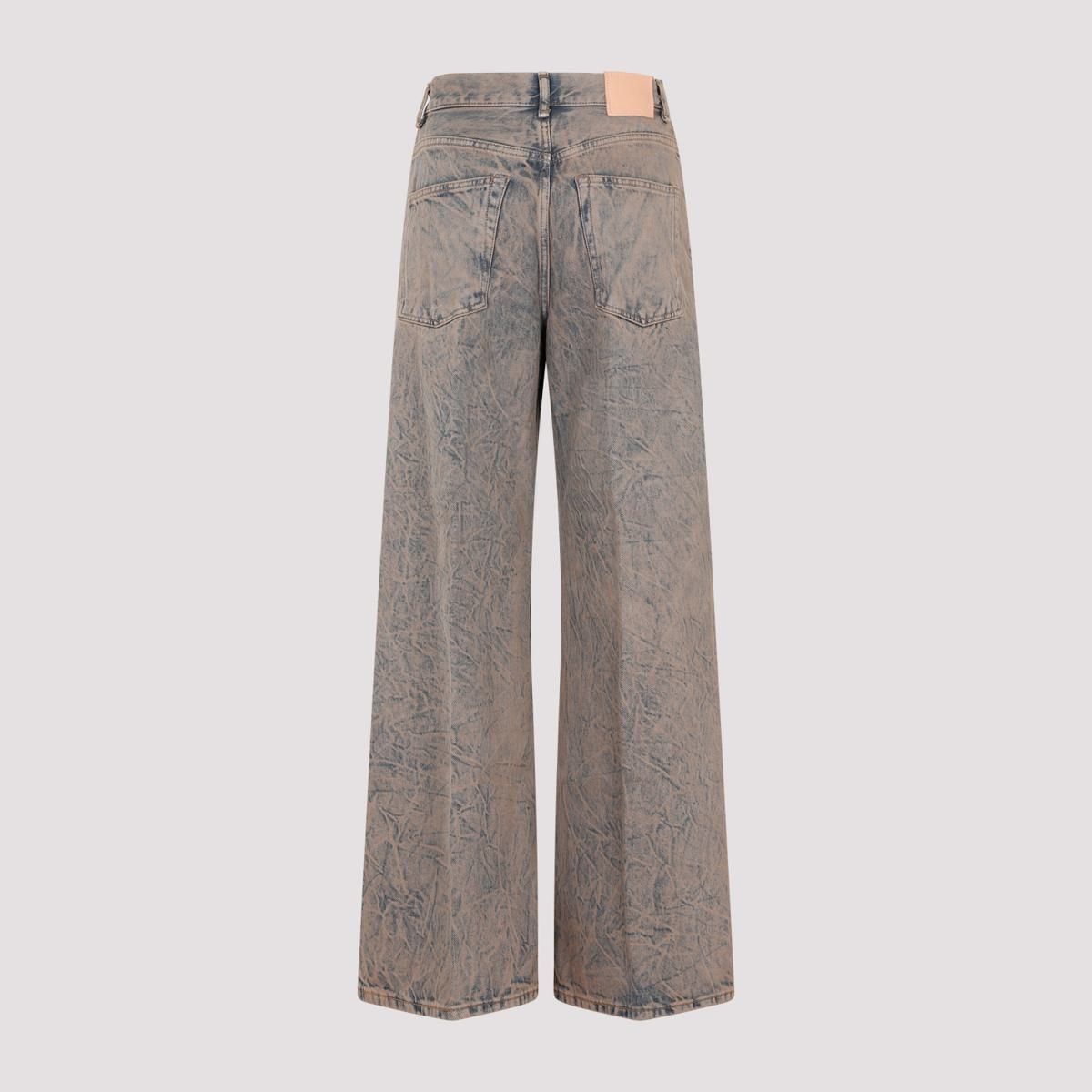 ACNE STUDIOS DRAGO ROAD WIDE LEG DENIM JEANS | Garmentory
