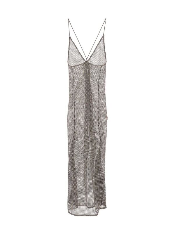 ganni silver sequin dress Party dresses
