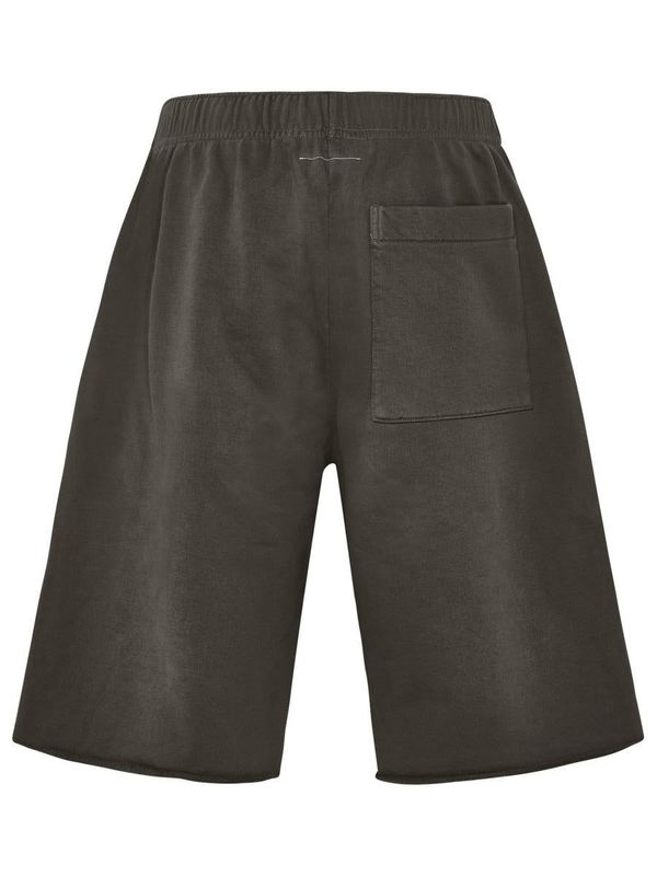 MM6 MAISON MARGIELA WHERE COTTON BERMUDA SHORTS | Garmentory
