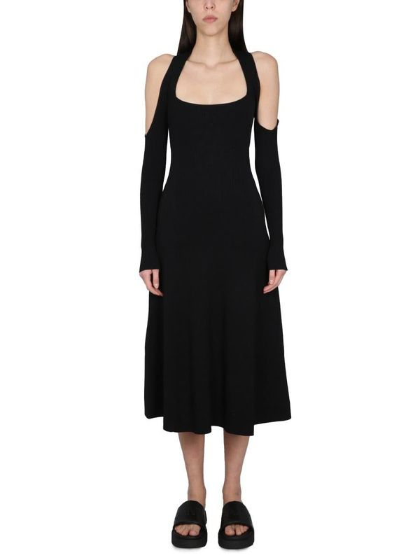 strapless open back dress Future Viscose Rib Mini Dress – Club21.com