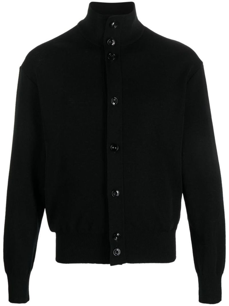 トップス Lemaire/23SS/CONVERTIBLE COLLAR CARDIGAN Lemaire CONVERTIBLE COLLAR CARDIGAN | REVERSIBLE