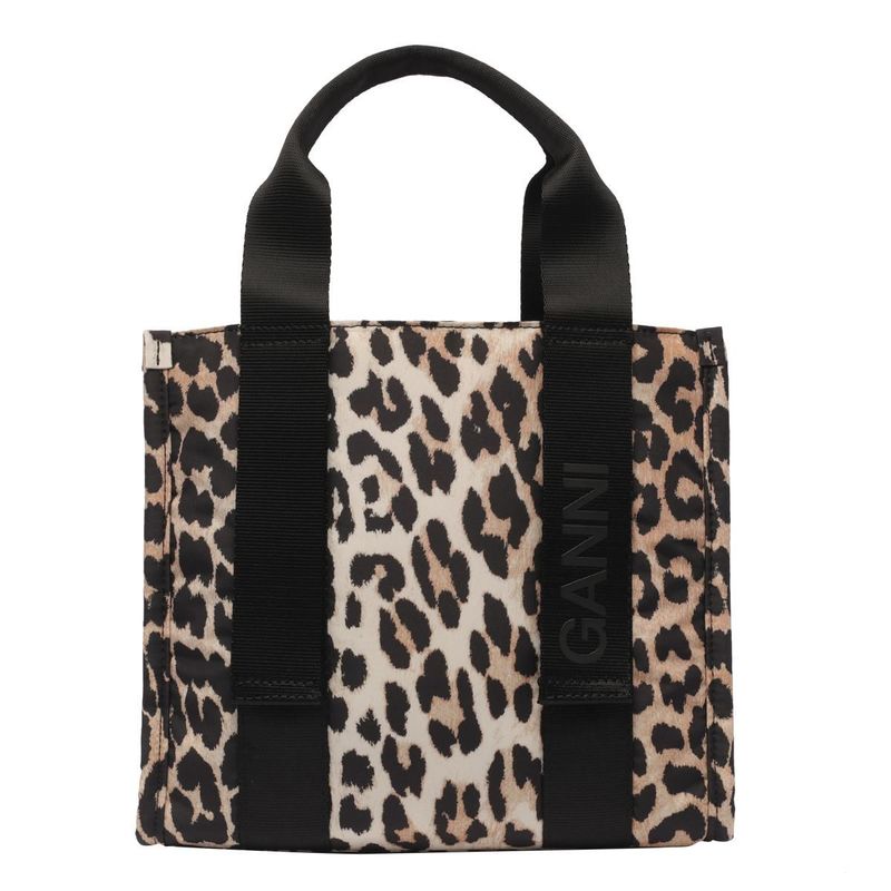 【GANNI】Large Easy Shoppe Red Leo Tote ganni3214068135_1721329082937_