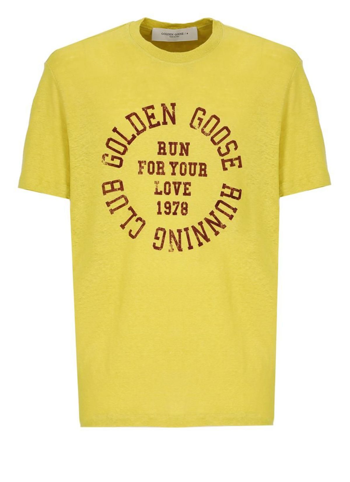 Golden Goose T-shirts and Polos Yellow Garmentory