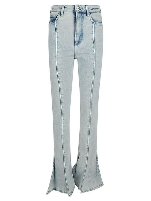 Y/project Flared Denim Jeans - Clear Blue | Garmentory