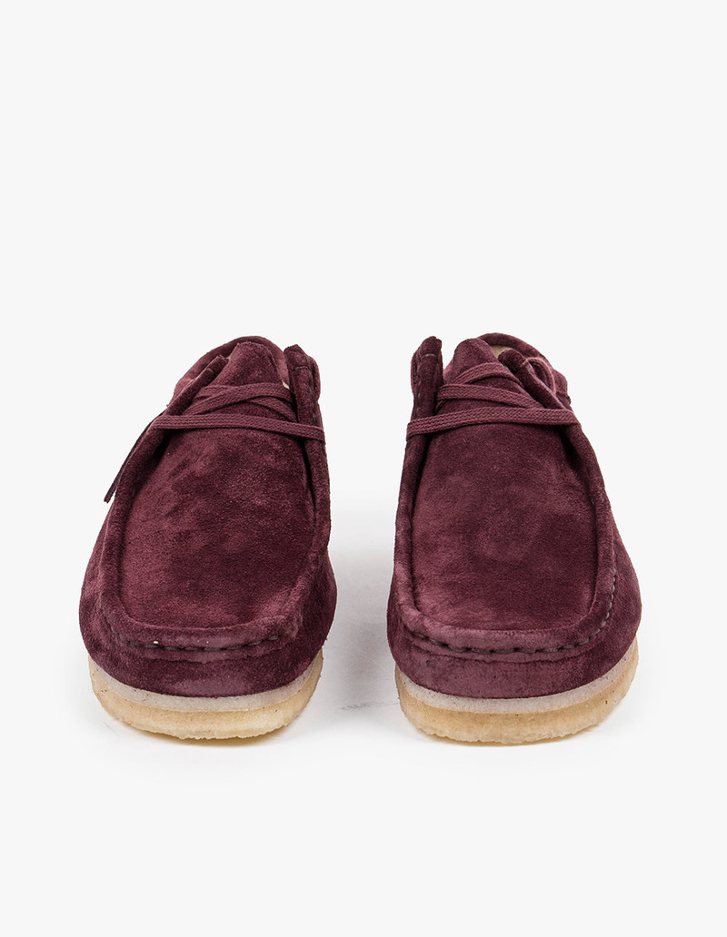 CLARKS originals Wallabee バーガンディスエード Clarks Originals Wallabee - Burgundy Suede | Garmentory