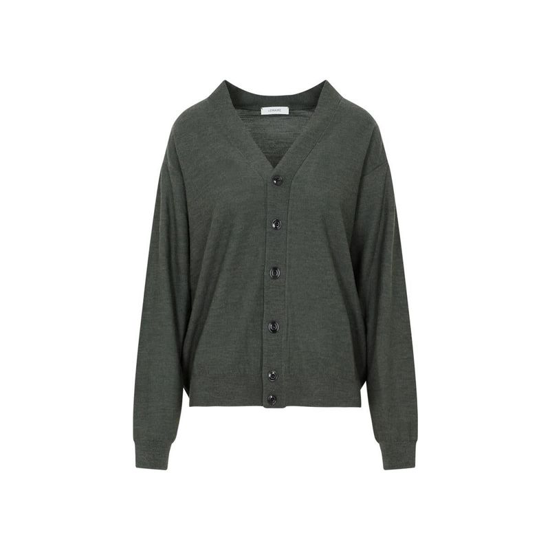 トップス LEMAIRE RELAXED TWISTED CARDIGAN Relaxed Twisted Cardigan in Hazelnut Brown